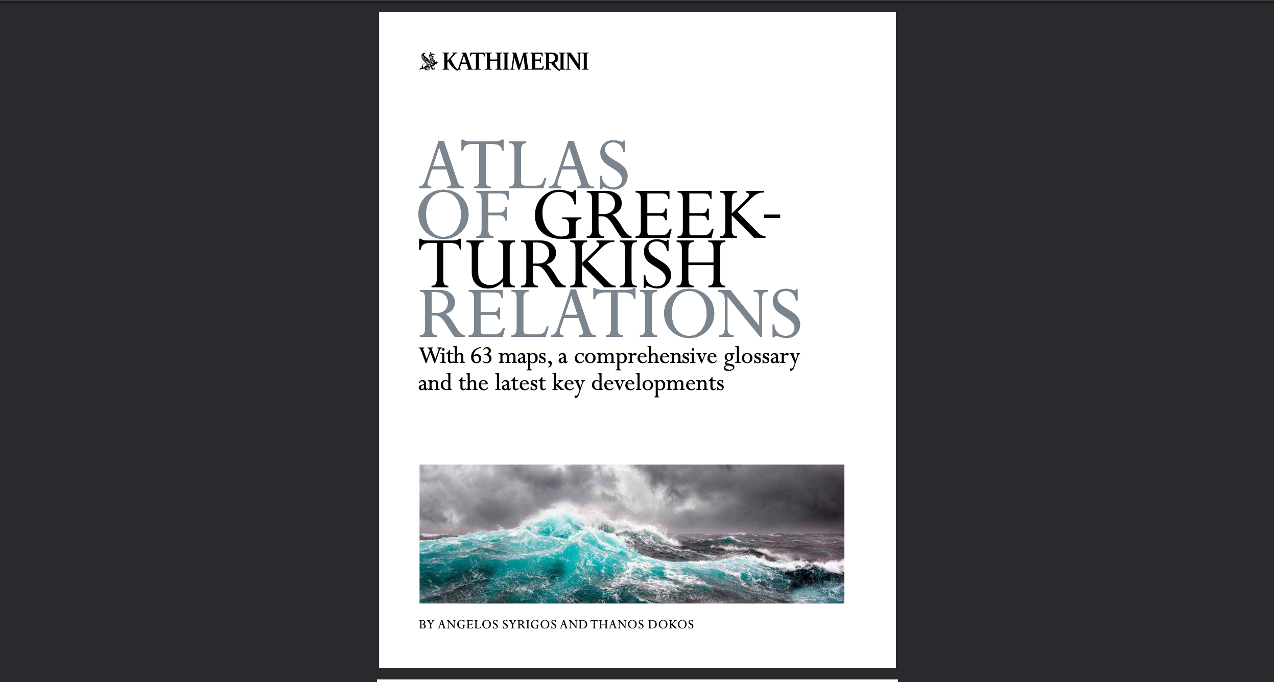 Atlas of Greek-Turkish Relations