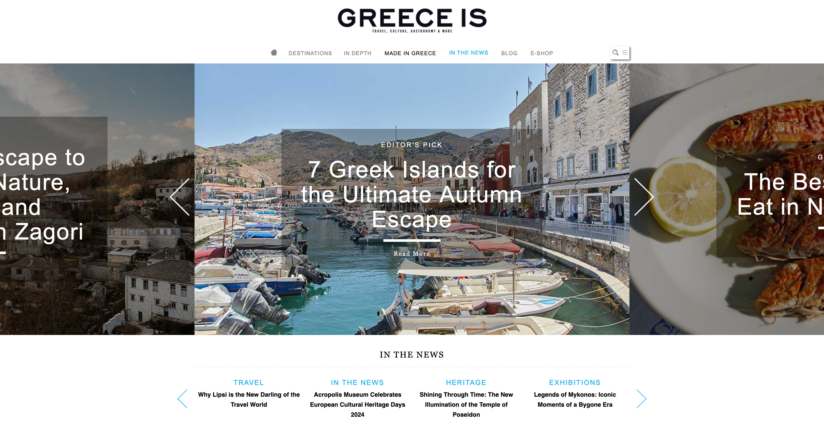 Greece Is website